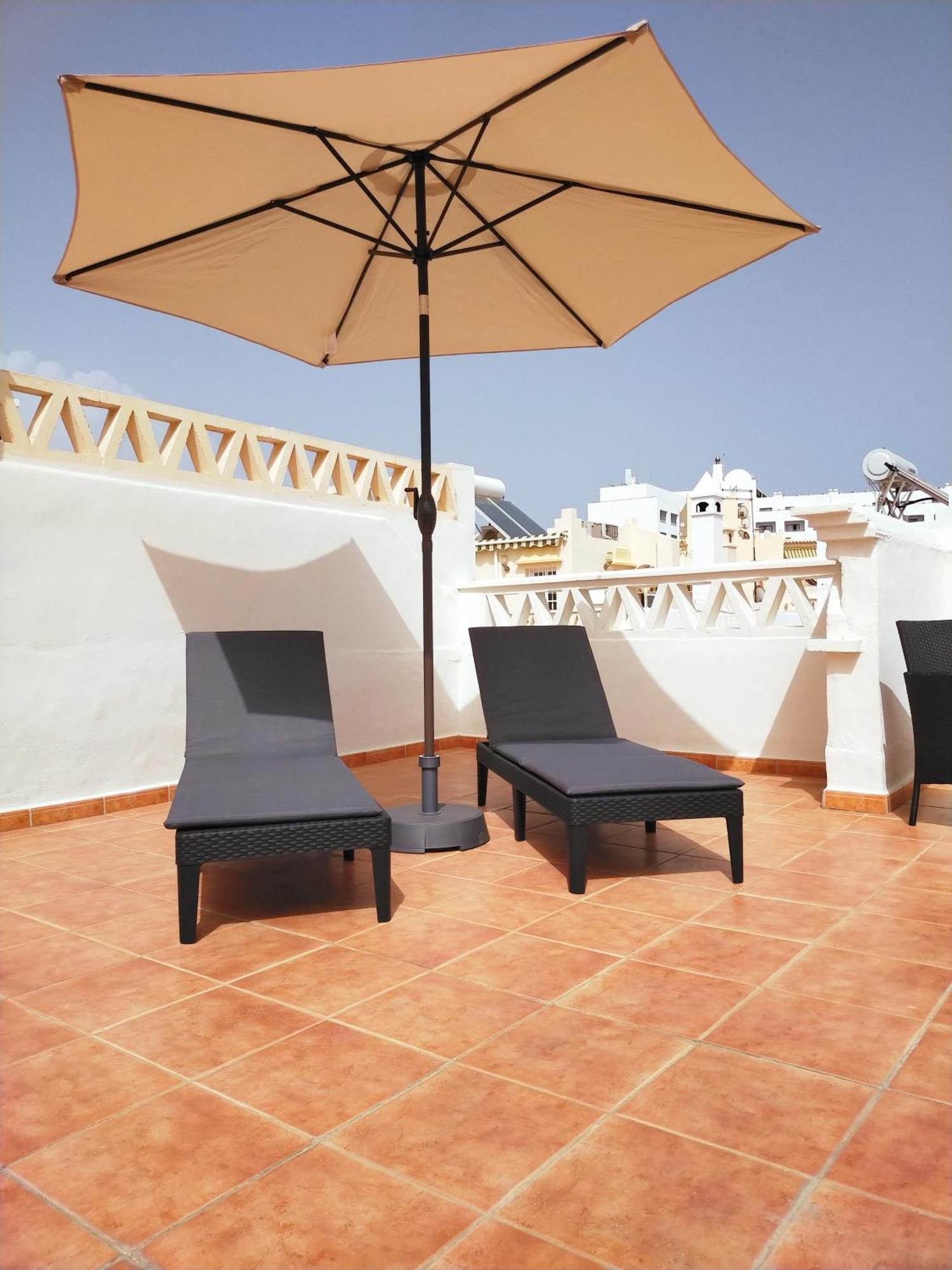Apartmán Casa Playa, Terraza Y Garaje Nerja Exteriér fotografie